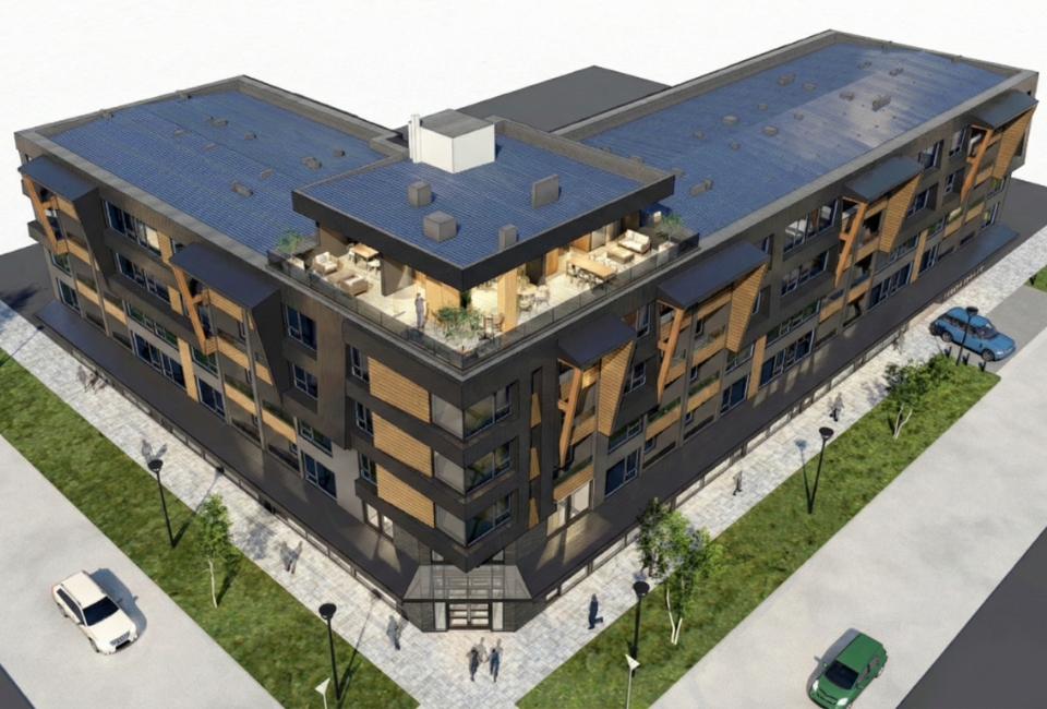 vista frontal edificio