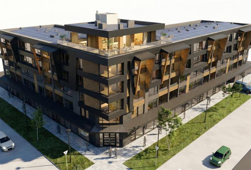 vista frontal edificio